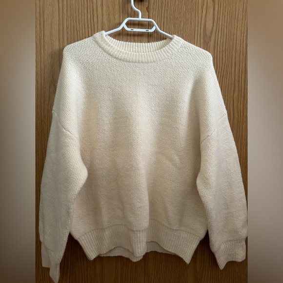 Oak and Fort Cream Oversized Sweater - Picture 2 of 4